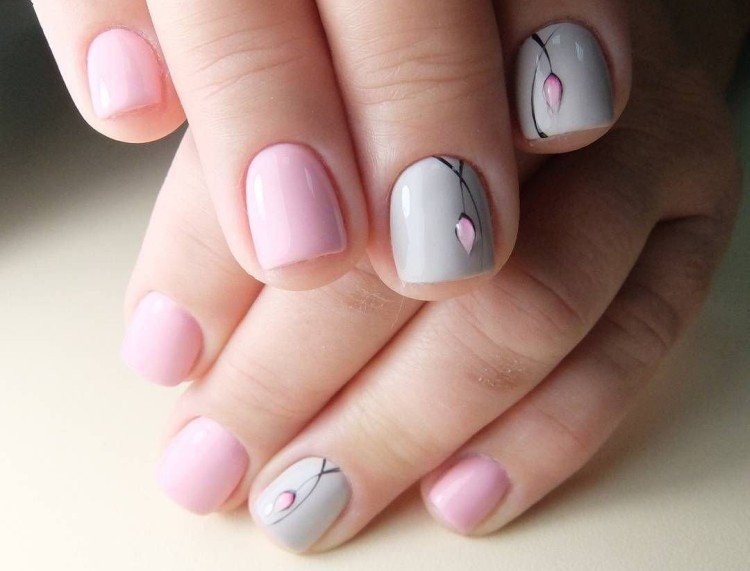 Soft square for short nails