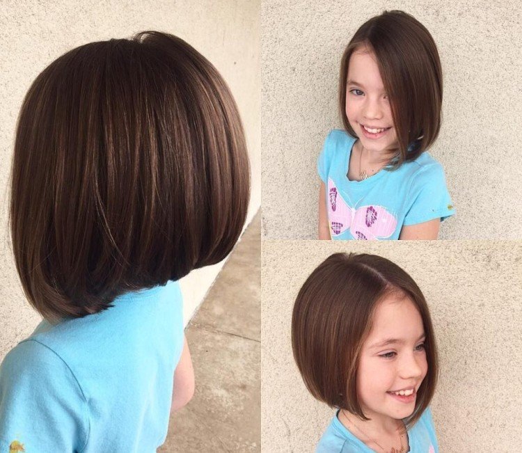 Haircuts for girls to school 2021 - photo