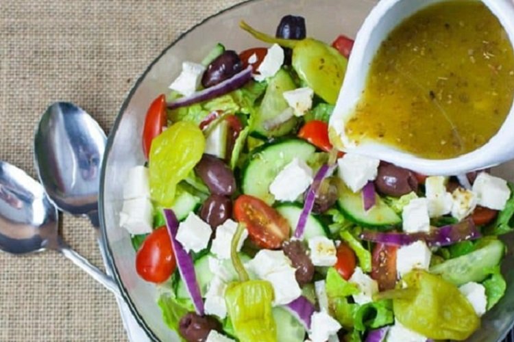 Lemon greek salad dressing
