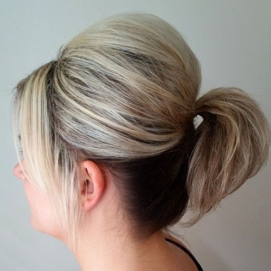 side ponytail