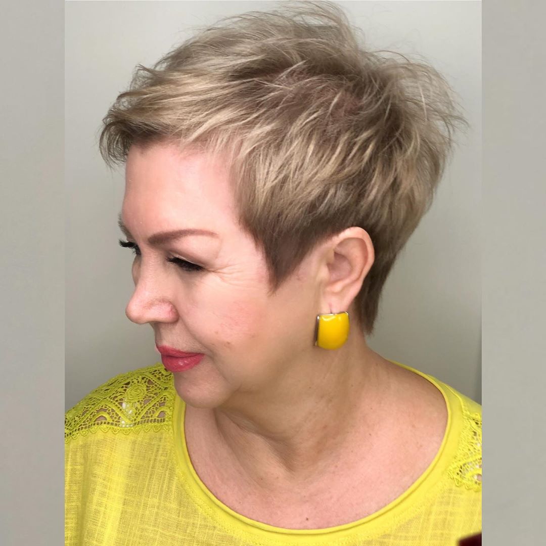 Very short haircuts for ladies over 60: 11 ideas that will make you look young and attractive