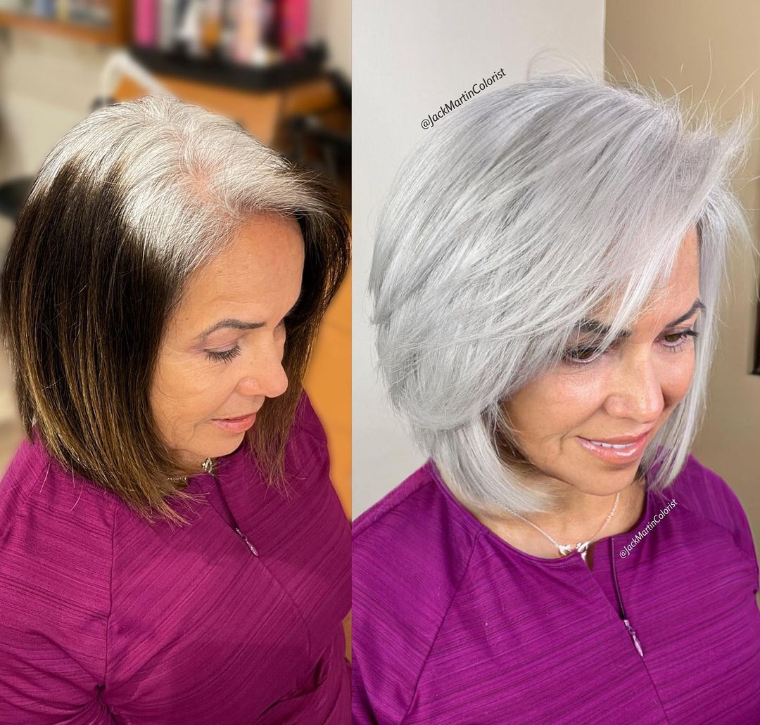 Round bob for women over 60: 11 ideas to refresh your image