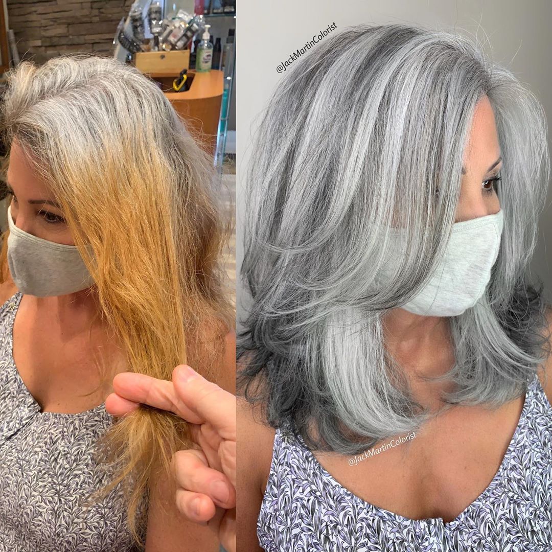 Rejuvenating haircuts for gray hair: 16 incredibly beautiful ideas