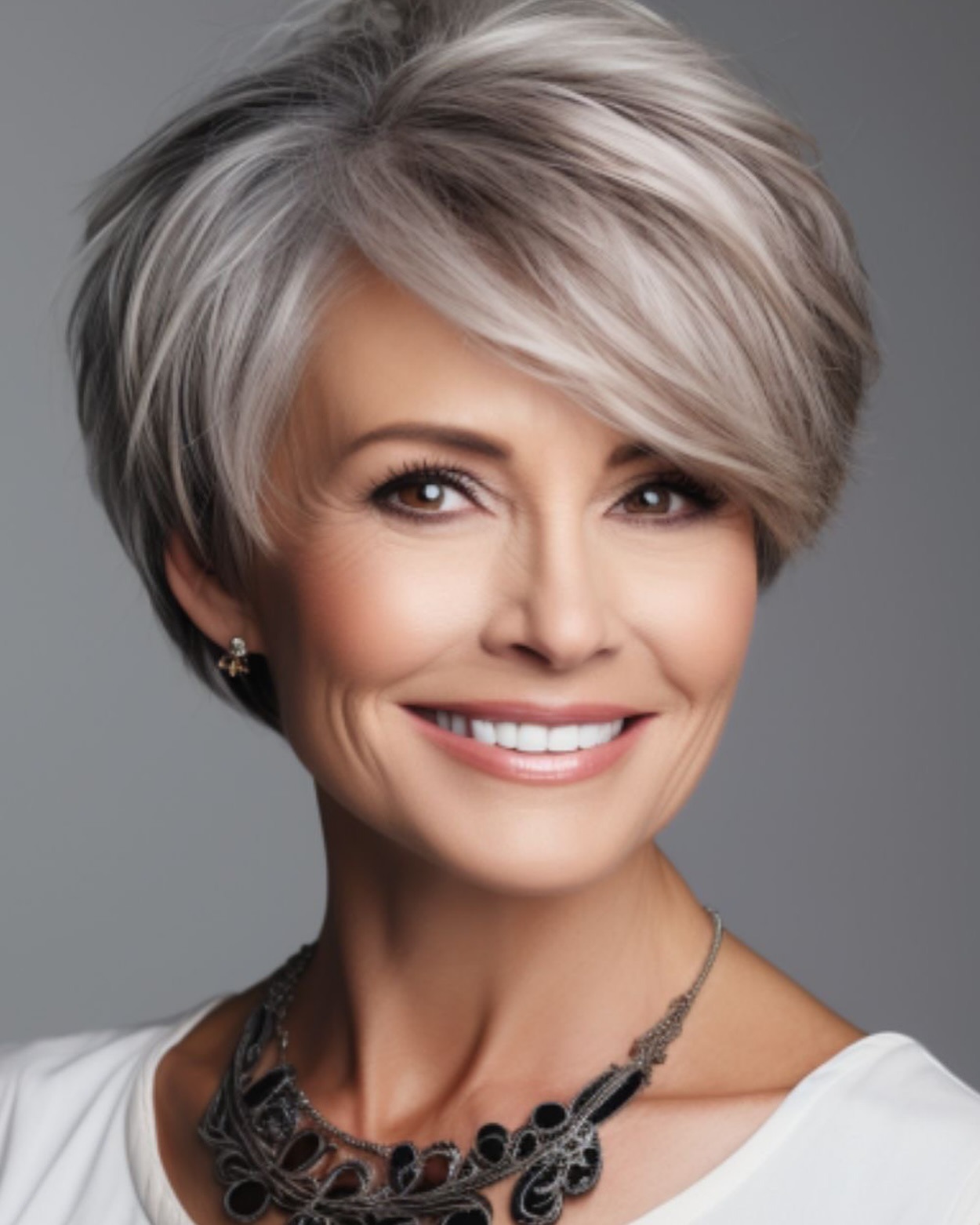 30+ stylish short haircuts for women over 50