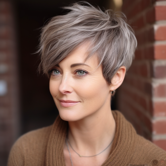 30+ elegant short haircuts for women over 50