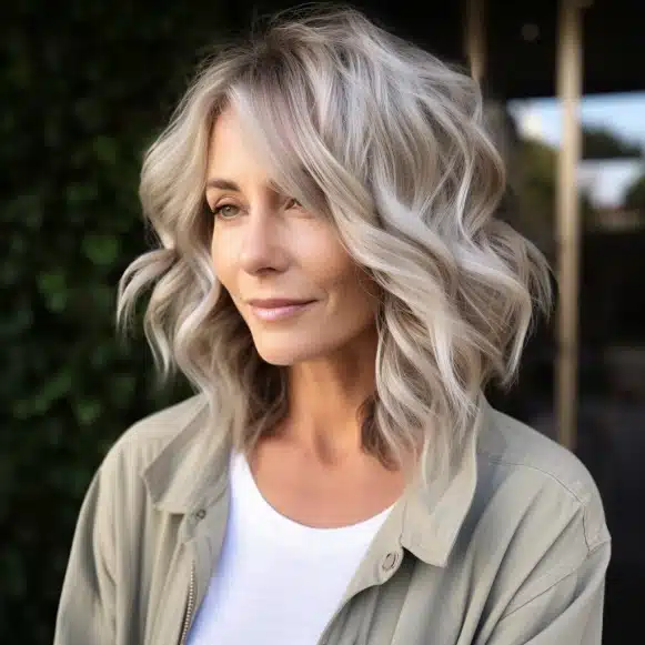 Long cut for grey hair: 15 versatile and elegant ideas