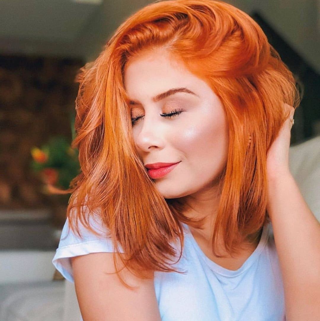 Рыжие волосы: модные техники окрашивания и 50 шикарных примеров